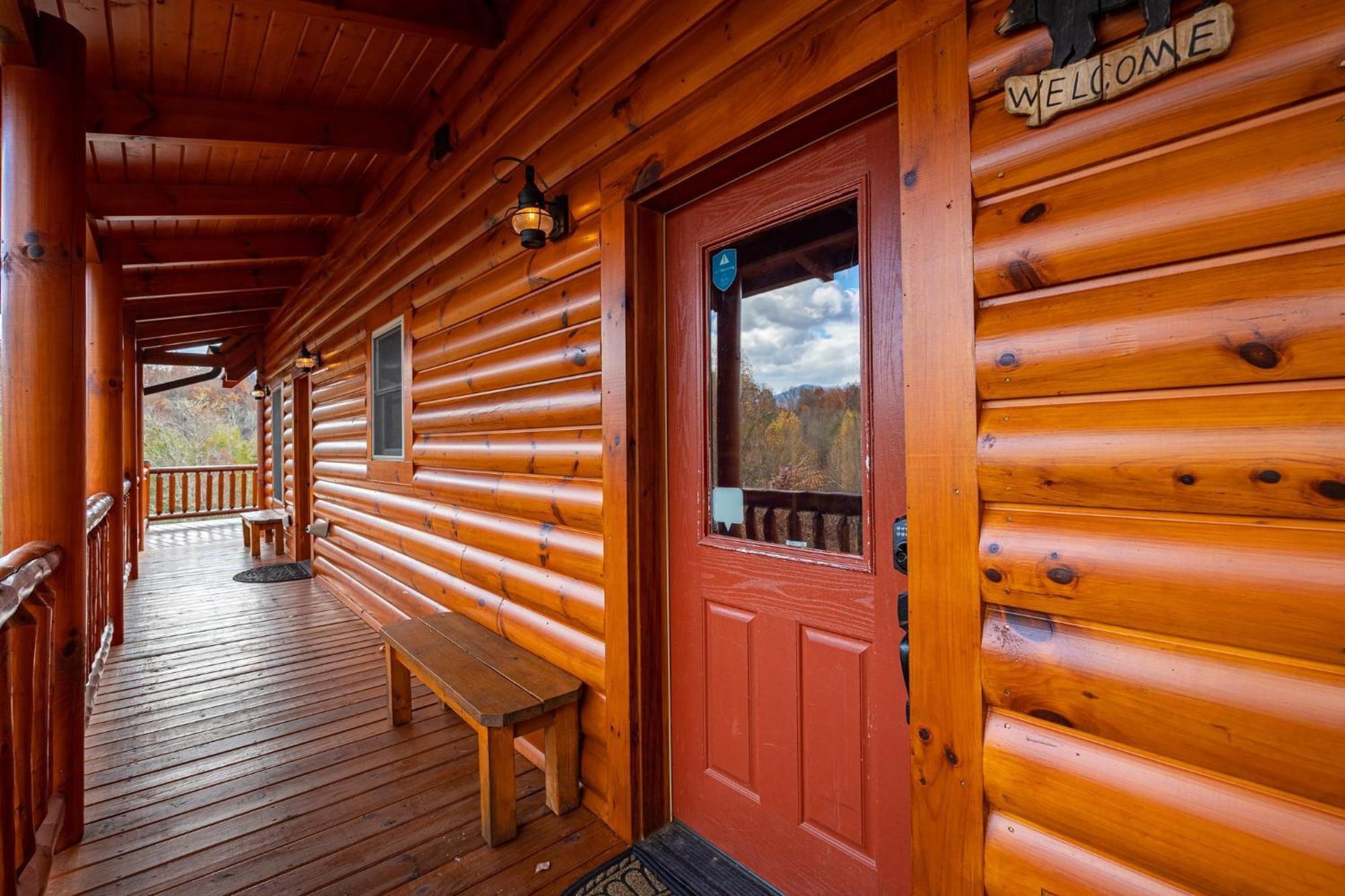 Ridge View Lodge Nature And Mountain View - Hot Tub - Firepit - Yard - Games Gatlinburg Dış mekan fotoğraf
