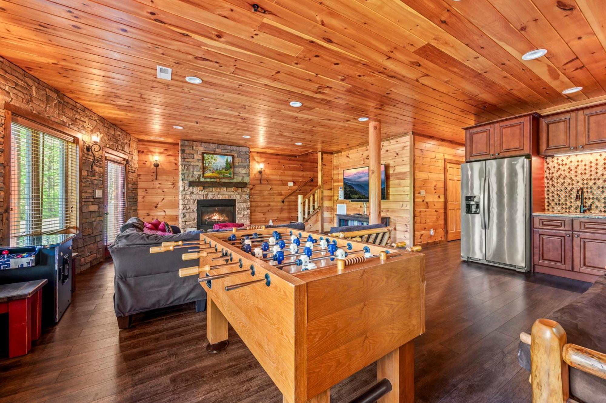 Ridge View Lodge Nature And Mountain View - Hot Tub - Firepit - Yard - Games Gatlinburg Dış mekan fotoğraf