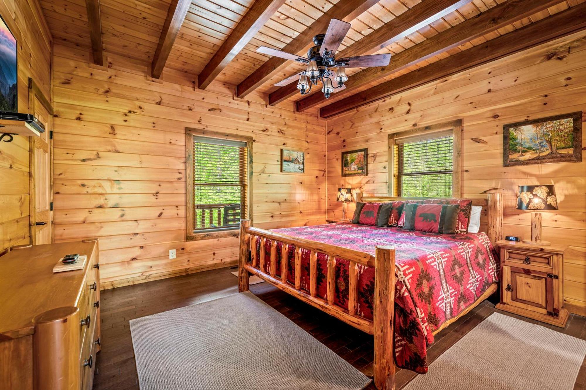 Ridge View Lodge Nature And Mountain View - Hot Tub - Firepit - Yard - Games Gatlinburg Dış mekan fotoğraf