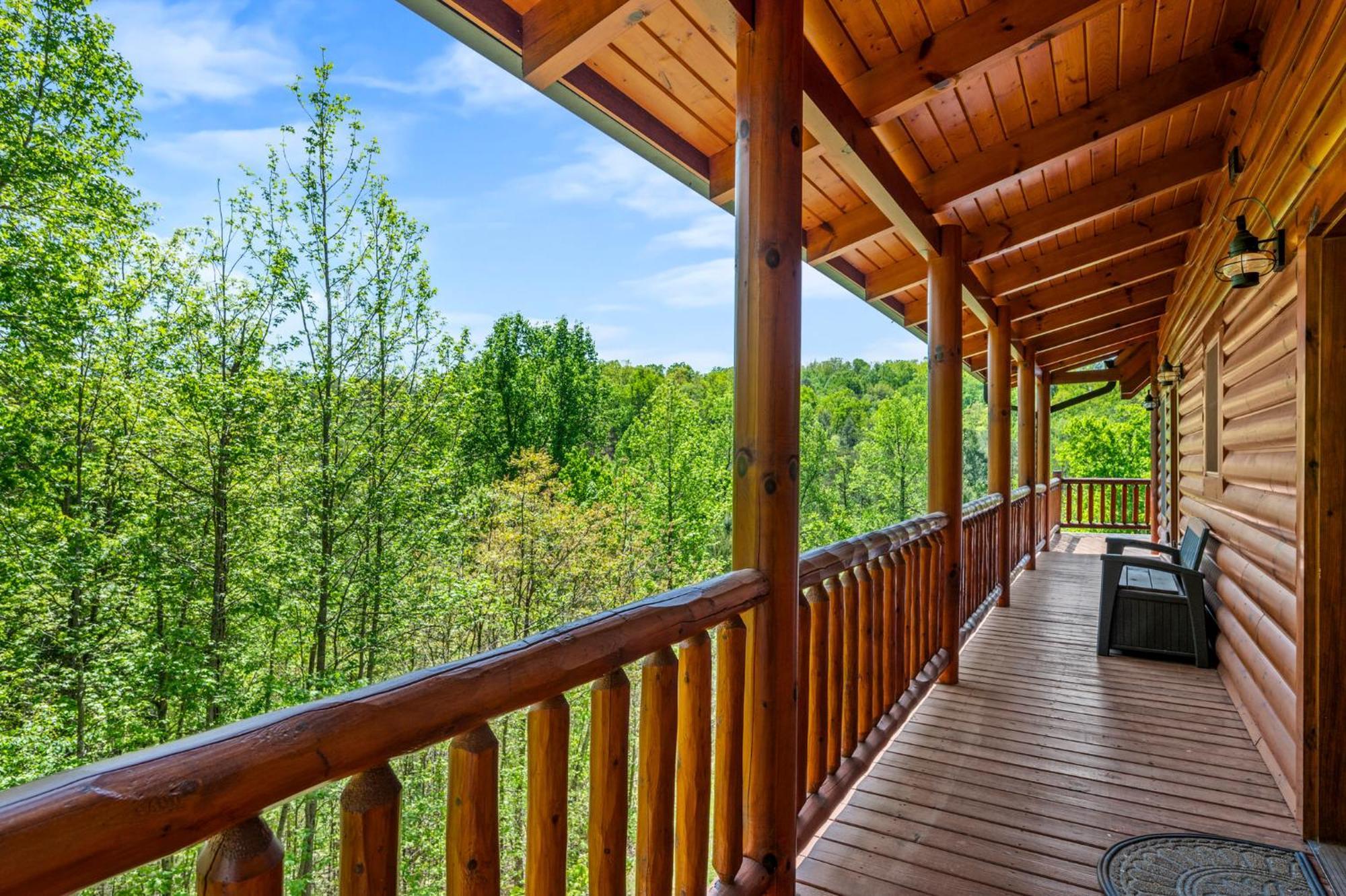 Ridge View Lodge Nature And Mountain View - Hot Tub - Firepit - Yard - Games Gatlinburg Dış mekan fotoğraf
